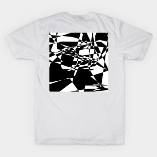 black and white pattern T-Shirt